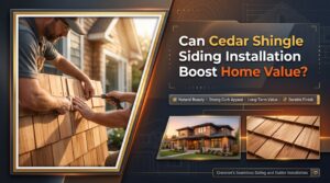 cedar shingle siding installation