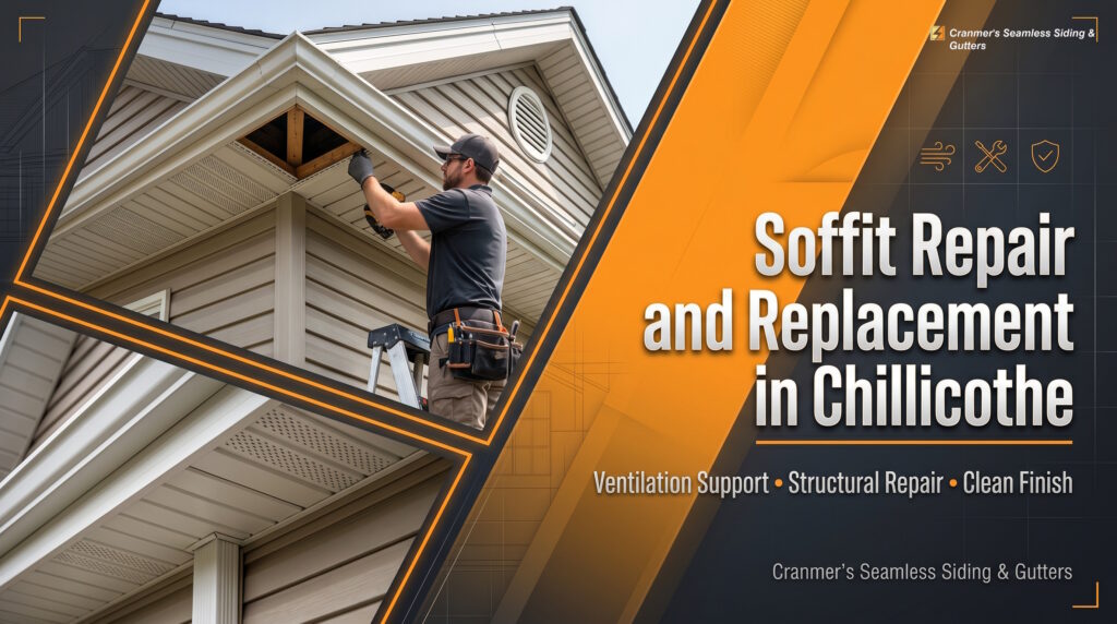 Offit Replacement Soffit Repair and Replacement in Chillicothe | Cranmer's Seamless ...