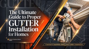 proper gutter installation