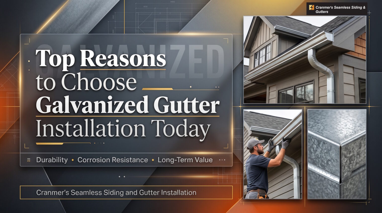 Top Reasons to Choose Galvanized Gutter Installation Today