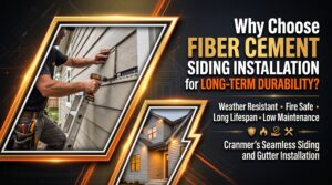 fiber cement siding installation