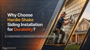 hardie shake siding installation