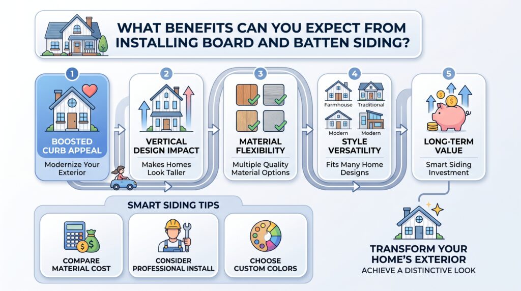 installing board and batten siding