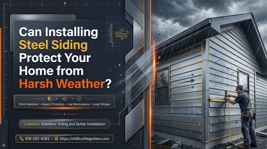 installing steel siding