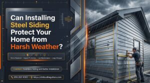 installing steel siding