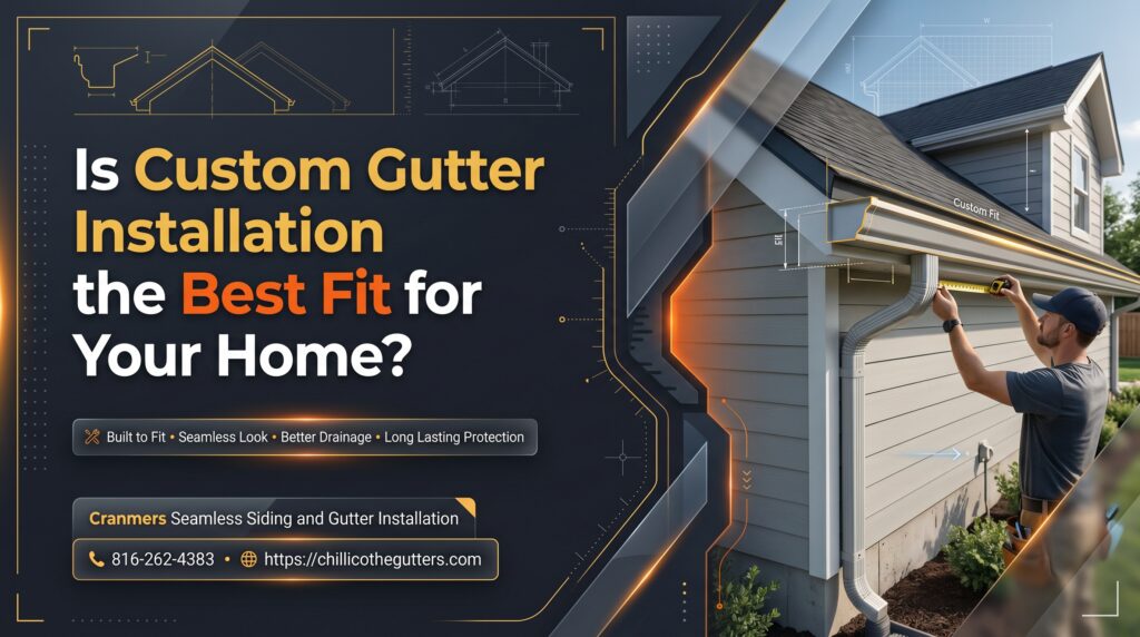 custom gutter installation