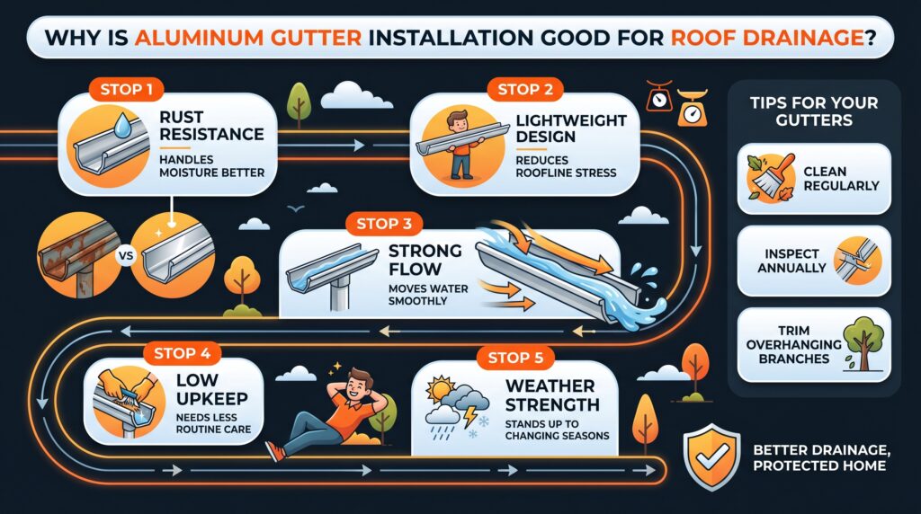 roof drainage solution