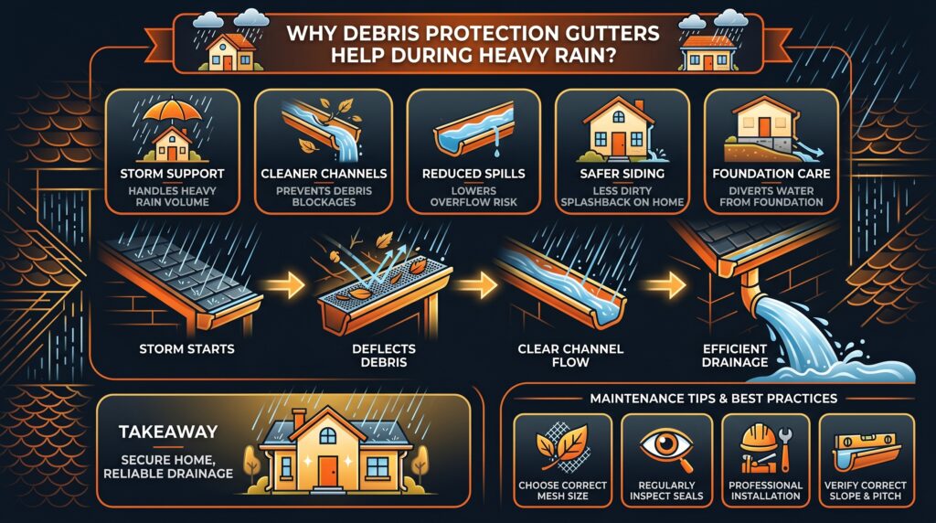 clog-free gutters
