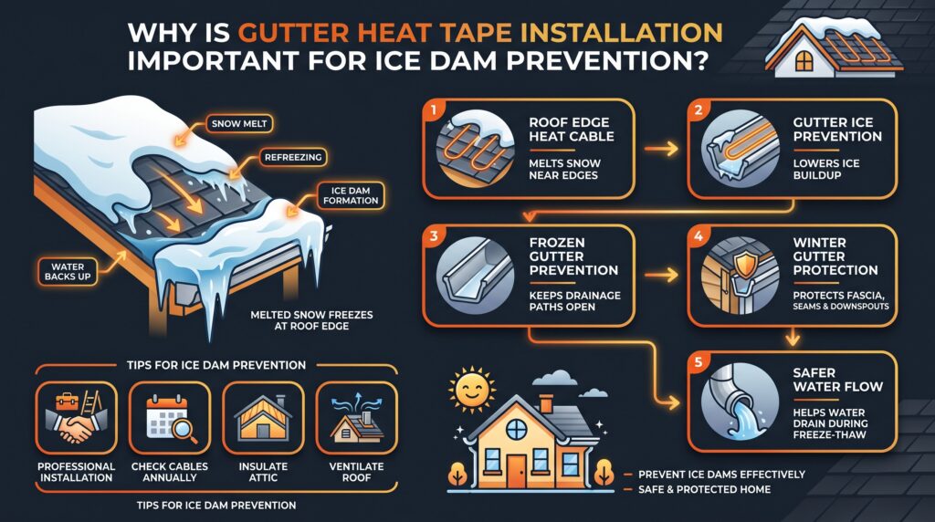 gutter ice prevention