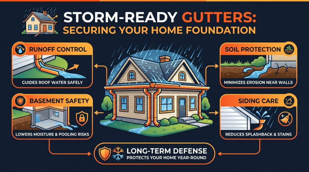 storm-ready gutters