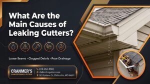 causes of leaking gutters