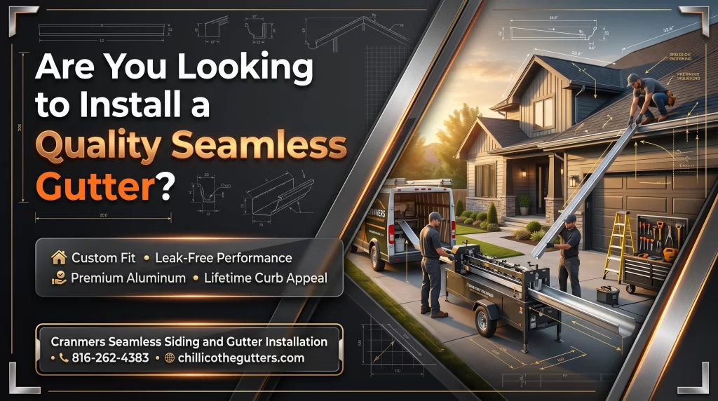 Are You Looking to Install a Quality Seamless Gutter
