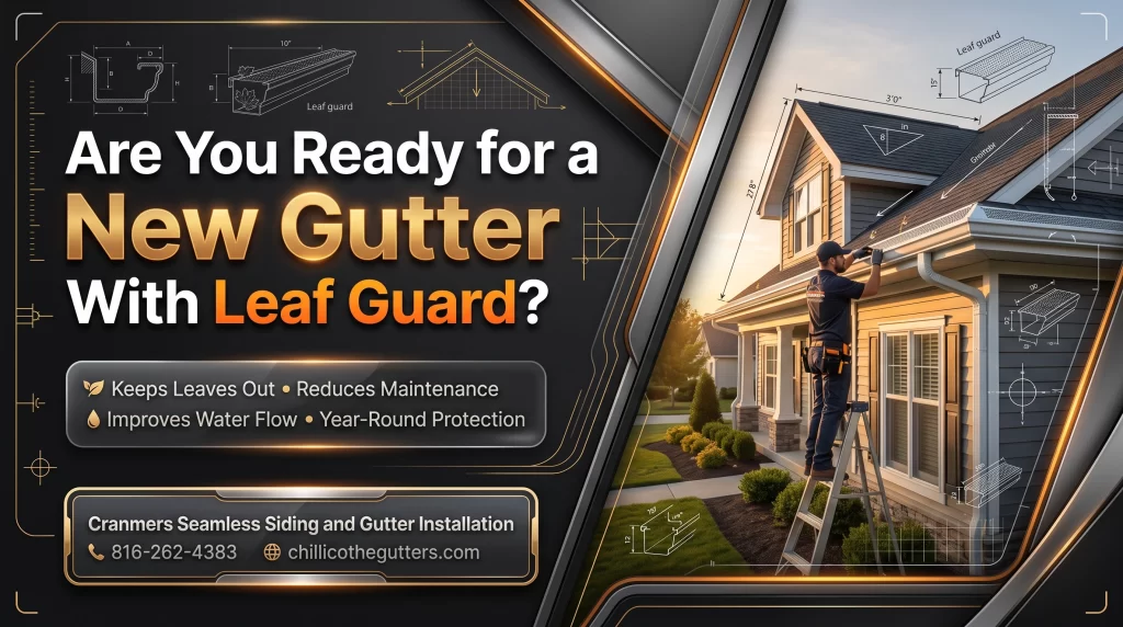 Are You Ready for a New Gutter With Leaf Guard