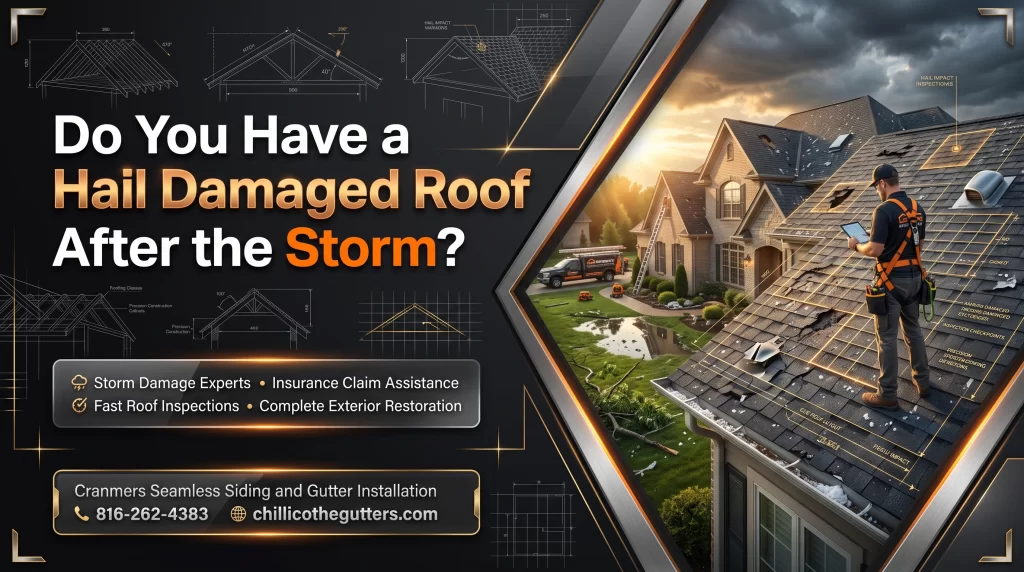 Do You Have a Hail Damaged Roof After the Storm