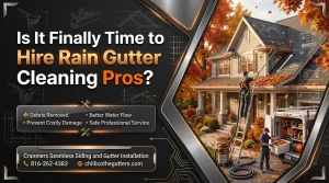 Is It Finally Time to Hire Rain Gutter Cleaning Pros