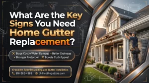What Are the Key Signs You Need Home Gutter Replacement