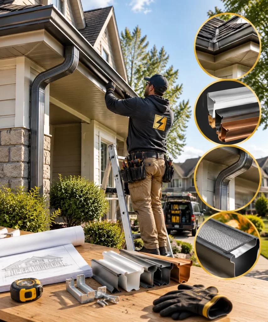 Gutter Installation in Brookfield